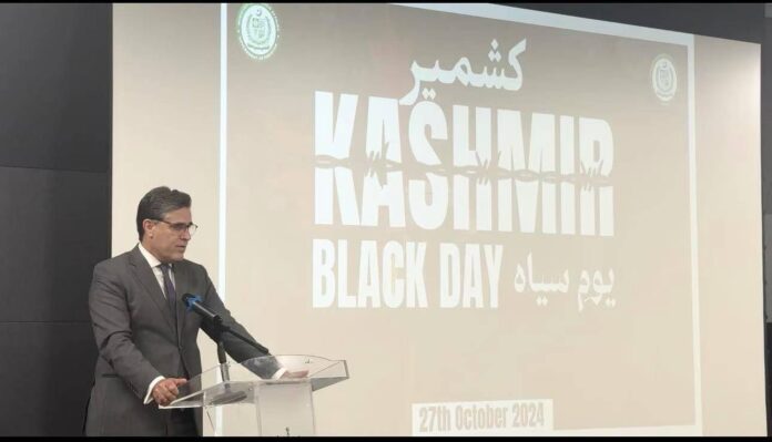 Pakistan’s diplomatic missions observe Kashmir Black Day to show solidarity, seek self-determination right