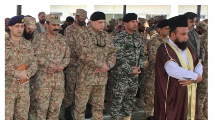 Funeral prayers for 16 martyred personnel of Armed Forces offered