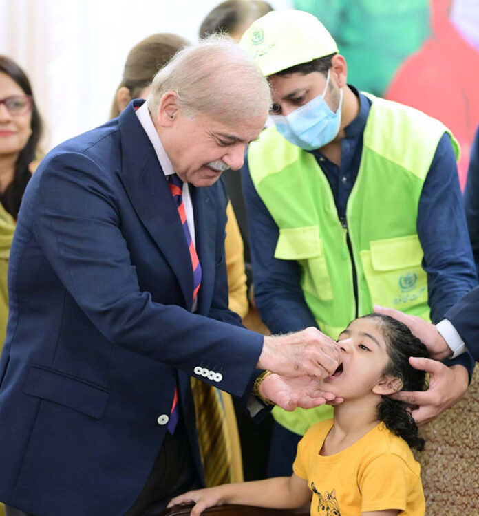 Pakistan resolved to become polio-free with citizens, global partners’ support: PM