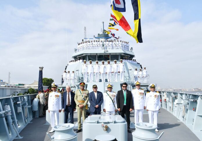 President for stronger Navy to protect Pakistan’s geo-economic interests