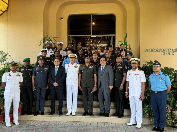 Sri Lankan Defence Services Command delegation visits Foreign Office