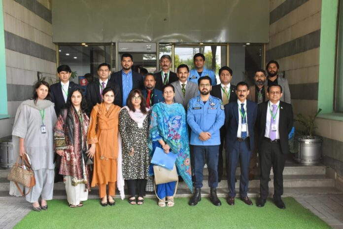 Delegation of NIM visits Safe City Islamabad