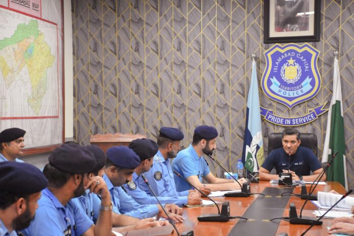 DIG Islamabad directs officers for effective measures to eradicate crime