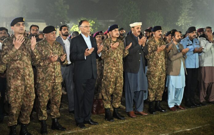 Funeral prayer of Major Muhammad Haseeb Shaheed offered at Chaklala Garrison