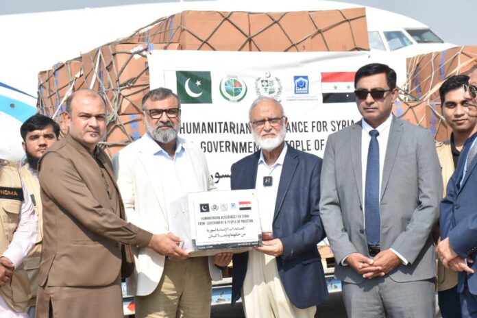 NDMA dispatches 19th shipment, 17 tons of aid to Gaza