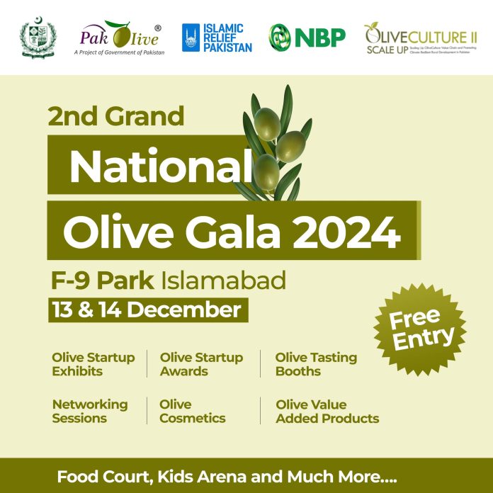 National Food Security Ministry to organize two-day olive gala on Dec 13