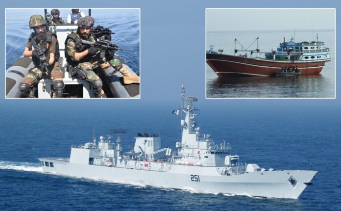 PNS ZULFIQUAR seizes 1.3 tons of narcotics during focused operation Himalayan Spirit