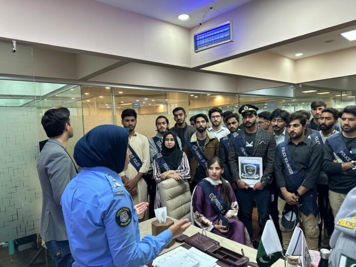 Iqra University students visit Safe City Islamabad to explore modern policing technologies