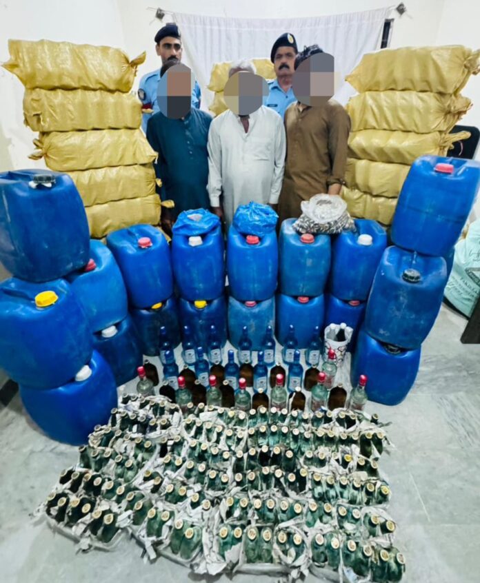 ICT police seize huge liquor haul, nab three dealers