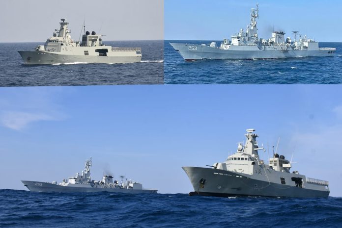 Pak Navy Ship Saif conducts joint exercise with Royal Navy of Oman