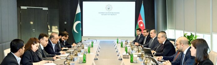 Aleem Khan holds meeting with Azerbaijan Minister to discuss trade, investment