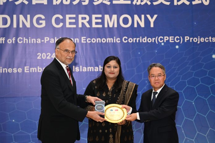 Chinese embassy holds CPEC’s outstanding Pakistani staff awarding ceremony