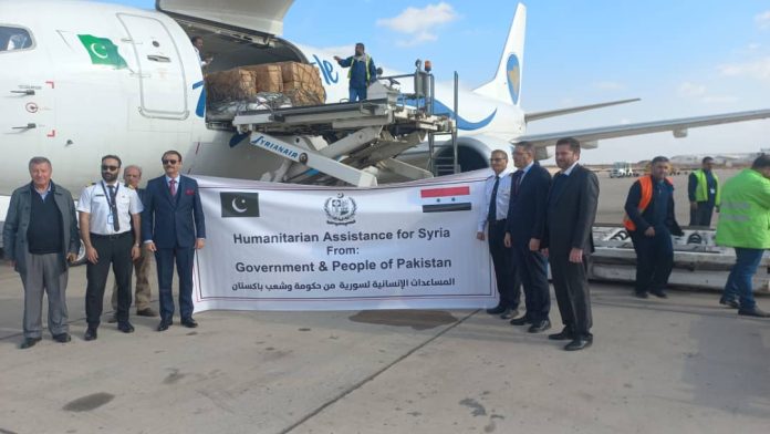 NDMA’s 21st aid shipment arrives in Syria