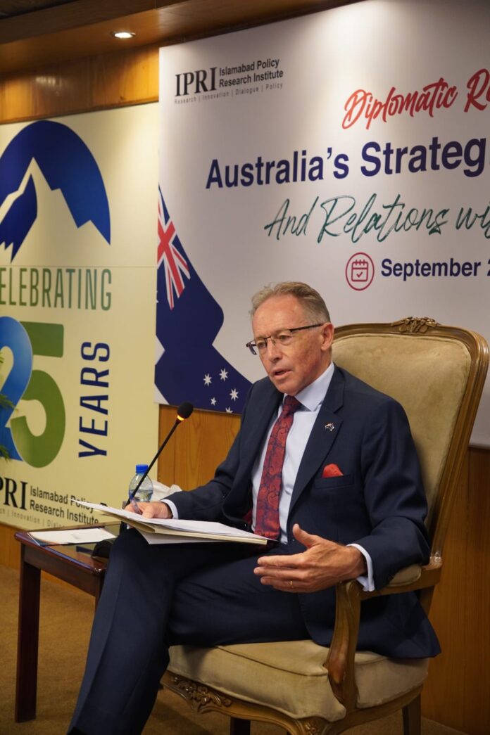 Australian High Commissioner highlights shared history, future collaboration