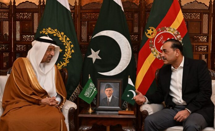 Saudi Minister with high-level govt cum business delegation calls on Army Chief