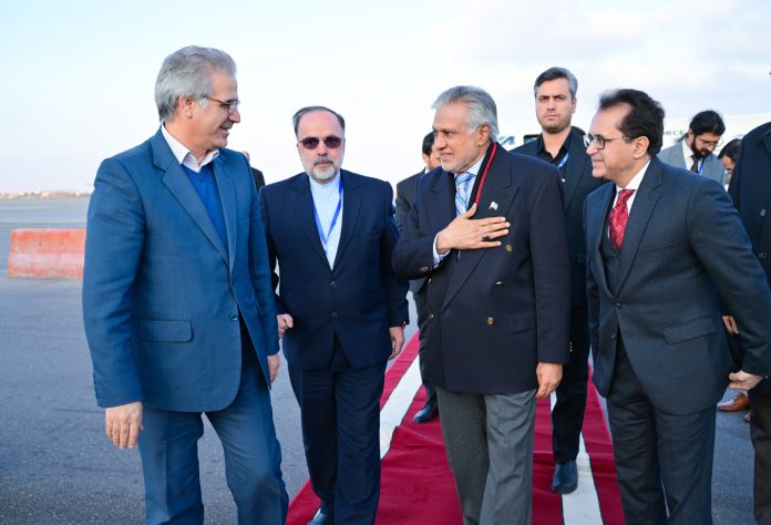 DPM Dar arrives in Mashhad, Iran to attend ECO ministerial meeting