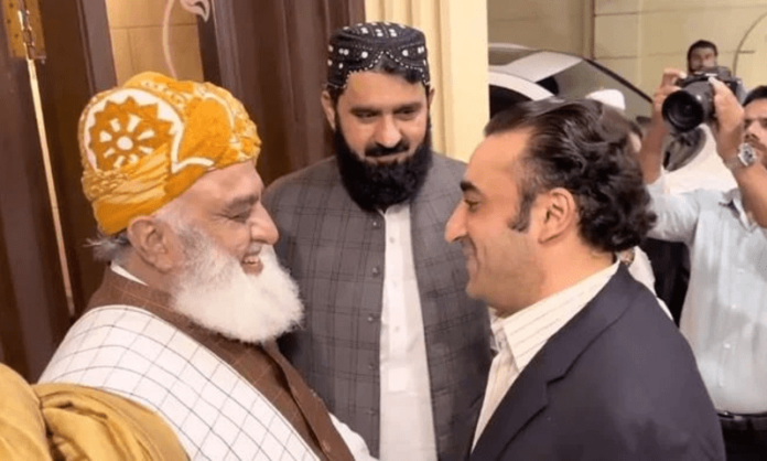 JUI-F Chief, Bilawal discuss proposed constitutional amendments