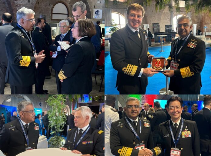 Naval Chief visits Italy, participates Trans-Regional Seapower Symposium