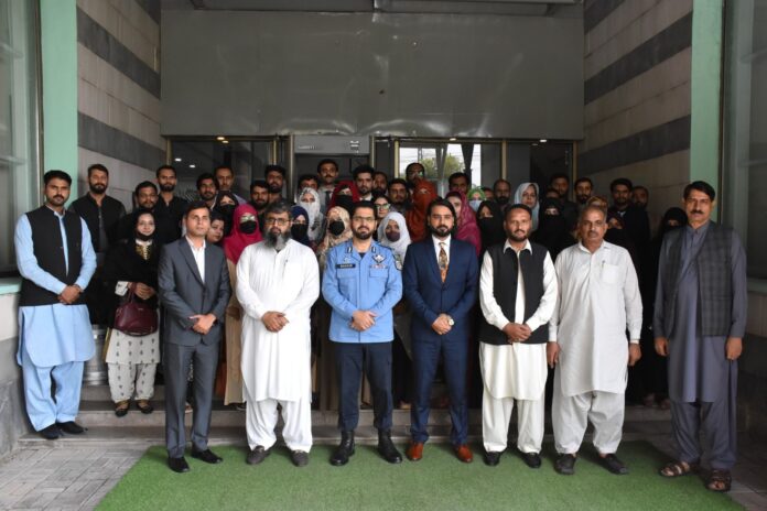 Under training IB officers visit Safe City Islamabad