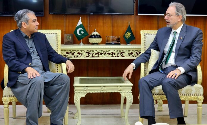 Turkish Ambassador calls on Interior Minister Mohsin Naqvi