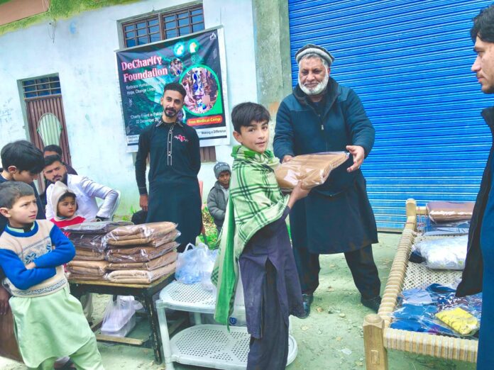 Free medical camp, winter clothes distribution bring relief to Mahodand, Swat