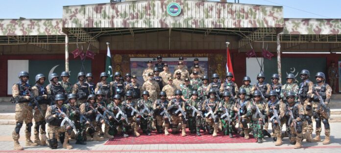 Pakistan-Indonesia Joint Exercise Elang Strike-II conducted at NCTC