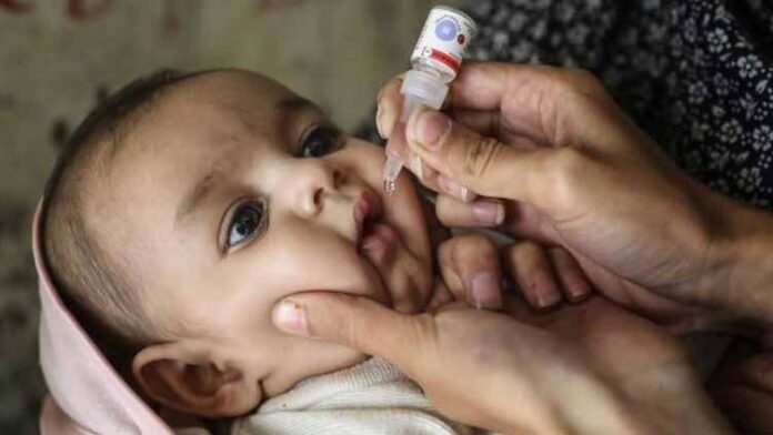 Five day anti-polio drive begins with target to reach over 0.4 mln children