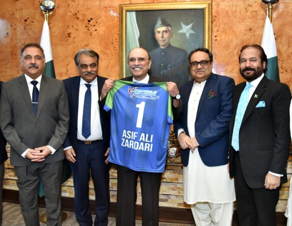 President for improving cricket infrastructure, training facilities in Sindh