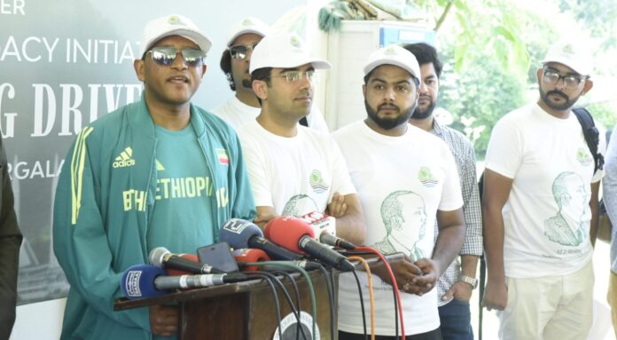 Green legacy: Ethiopian ambassador leads cleaning drive at Trail 5