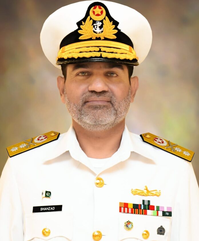 Commodore Shahzad Iqbal of Pak Navy promoted to rank of Rear Admiral