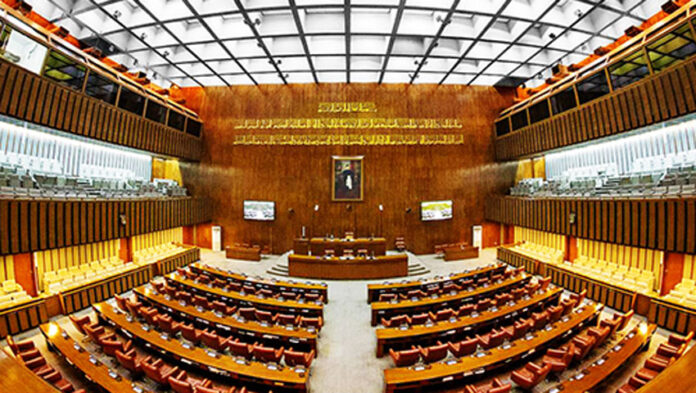 Five reports laid, 12 motions adopted in Senate