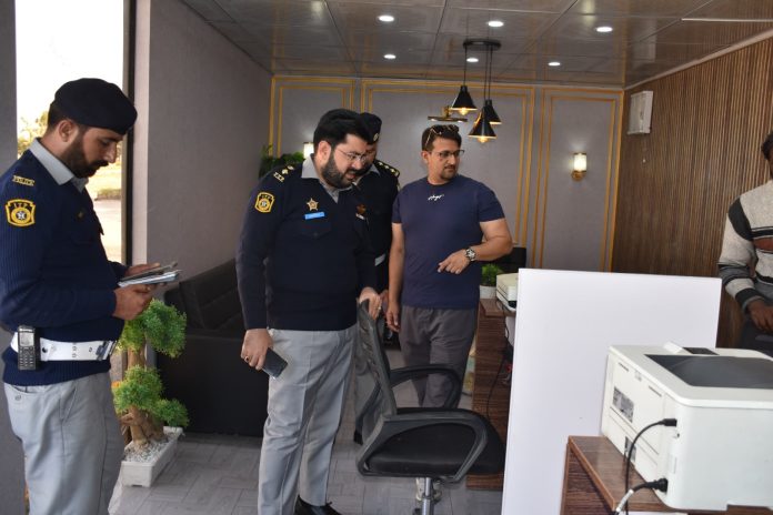 CTO reviews facilities at Soan Garden Khidmat Markaz