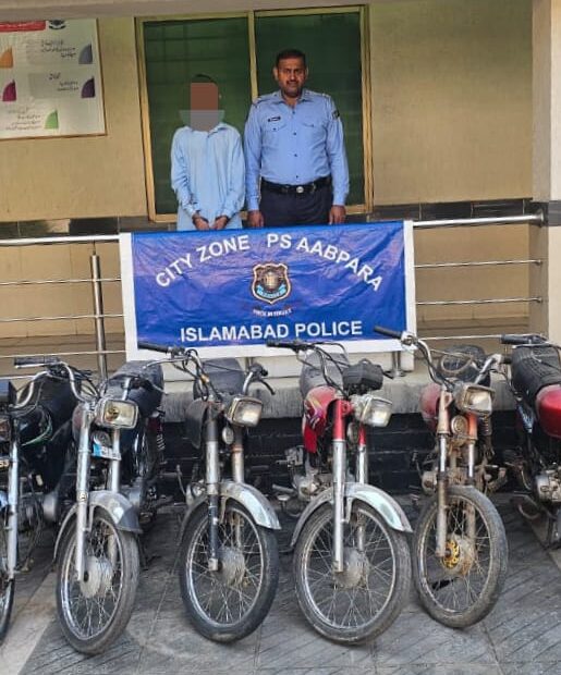 Auto lifter arrested; Six stolen bikes recovered