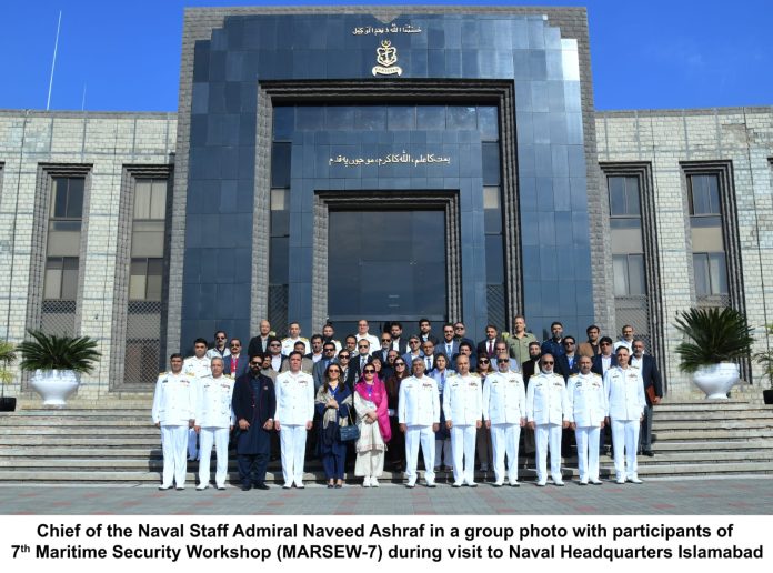 Participants of 7th Maritime Security Workshop visit NHQs