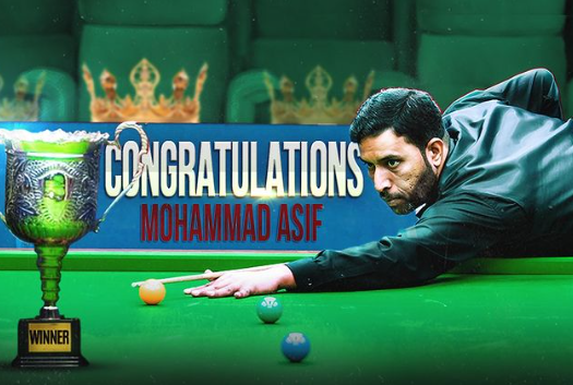 PM felicitates Pakistani cueist Asif on winning World Snooker Championship