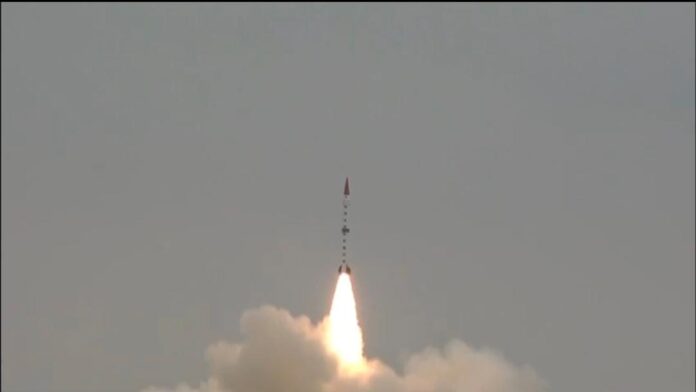 Pakistan conducts successful training launch of surface to surface ballistic missile Shaheen-II