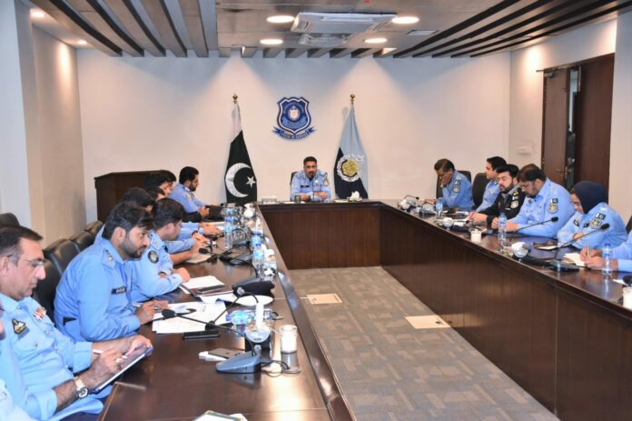 IG Islamabad presided over a high-level meeting