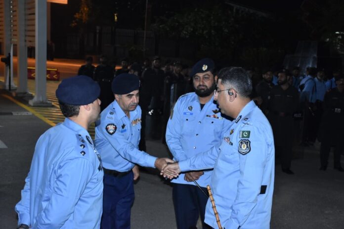 IG Islamabad visits Red Zone checkpoints