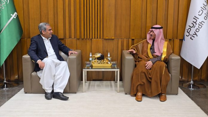 Mohsin Naqvi met Saudi Minister of State for Interior Dr. Khalid Mohammed Abdullah Al Battal