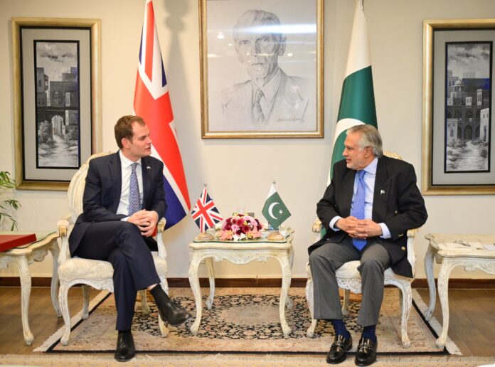 Pakistan, UK underscore shared interest in trade, investment cooperation