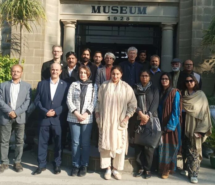 High level delegation visit Taxila Museum