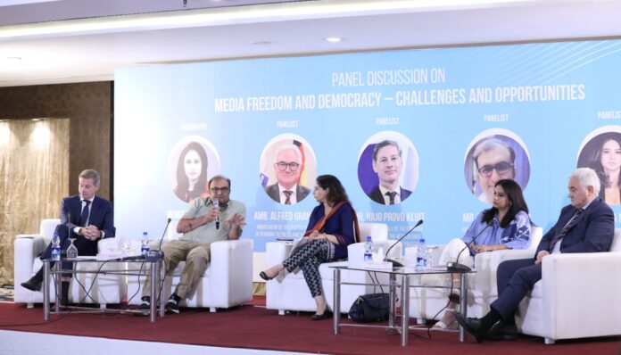 Panel discussion highlights role of media freedom in strengthening democracy