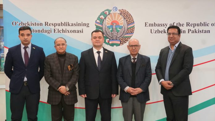 Senator Irfan Siddiqui, Uzbekistan’s envoy discuss fostering bilateral ties in diverse fields