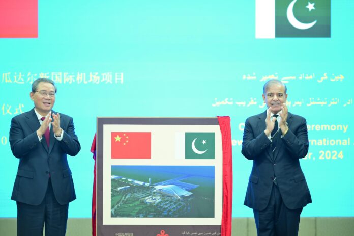 PM terms Gwadar Int’l airport a gift from China; to serve as catalyst for economic prosperity, regional connectivity  