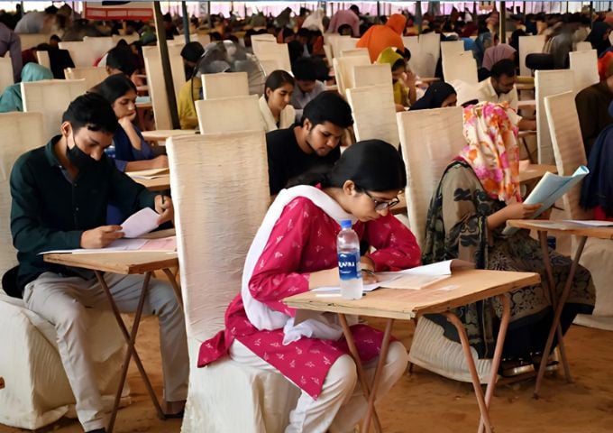 MDCAT retake exam conducted in Sindh