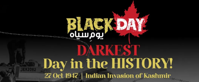 Kashmiris worldwide observe Black Day against decades of Indian occupation