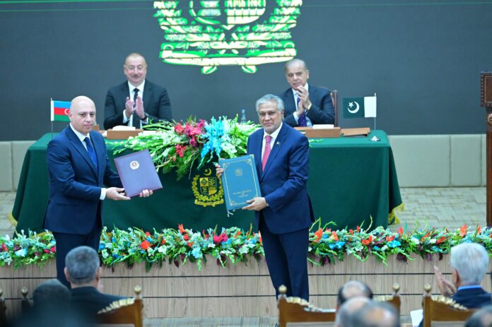 Pakistan, Azerbaijan sign 15 agreements, MoUs to enhance bilateral cooperation in diverse fields