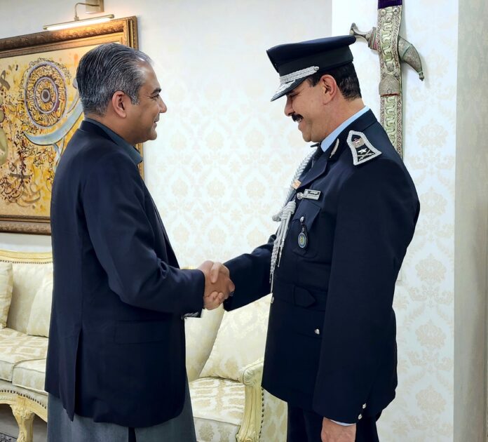 Mohsin Naqvi meets Commander of Iraq’s Rapid Response Unit, Lieutenant General Dr. Tahmeir