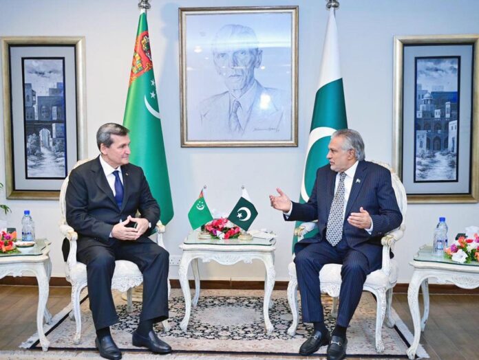 Pakistan, Turkmenistan agree for enhanced high-level dialogue, exchanges