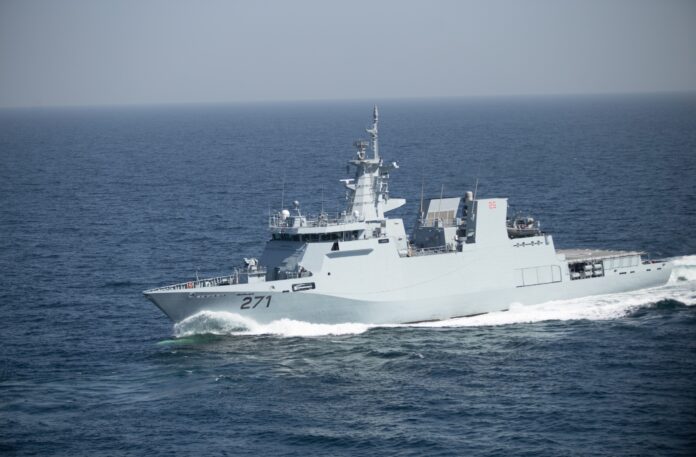 Pakistan Navy Ship YARMOOK deployed on regional maritime security patrol